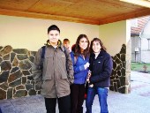 Príchod žiakov do Oždan- tureckí žiaci